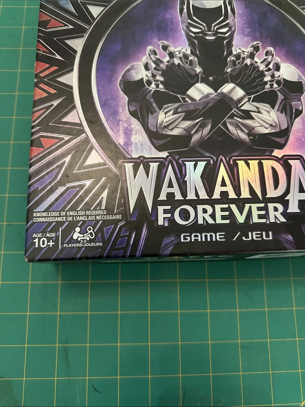 Marvel Wakanda Forever Game - Black, Purple, Green, Silver
